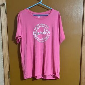 Graceful Pink Short Sleeve Tee